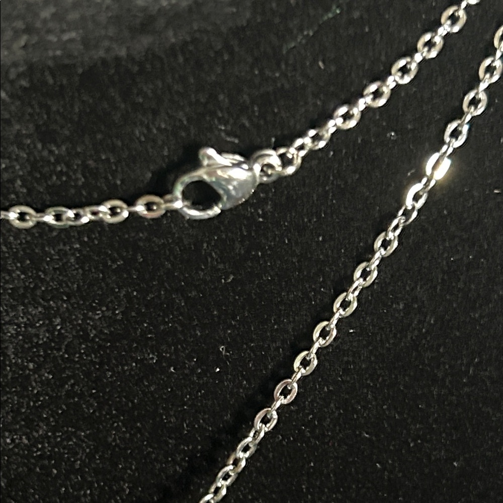 Effy New Silver Tone Floating Charm Nautical Theme Circle Pendant Necklace - Picture 5 of 7